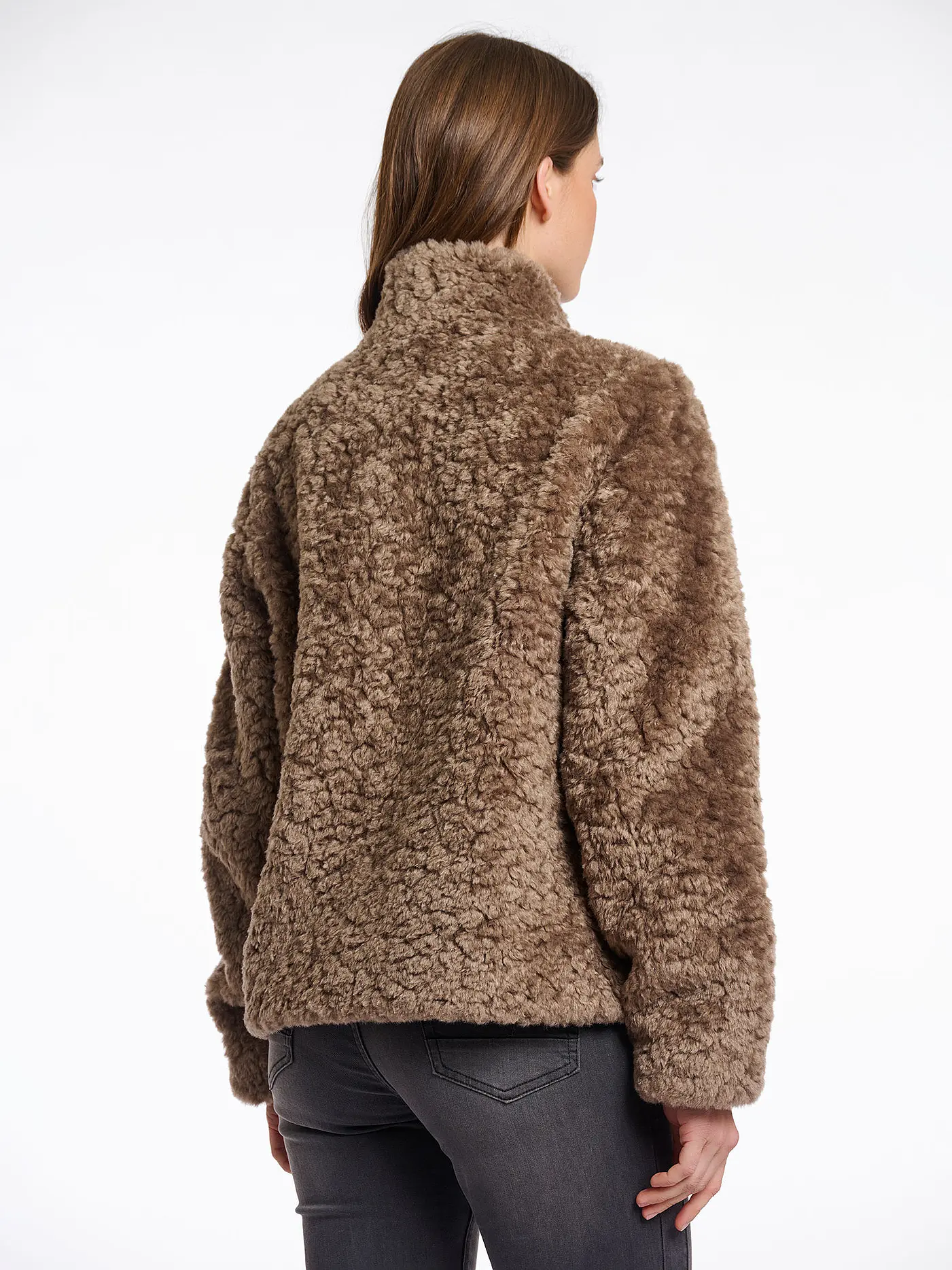RINO&PELLE | Jacke in Felloptik KION | camel