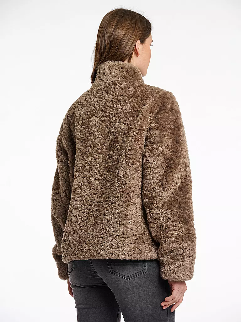 RINO&PELLE | Jacke in Felloptik KION | beige