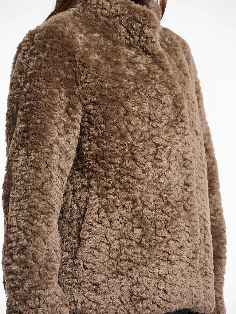 RINO&PELLE | Jacke in Felloptik KION | beige