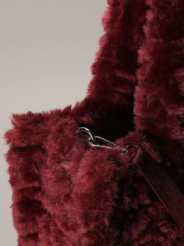 RINO&PELLE | Tasche - Shopper in Felloptik BRAX | dunkelrot