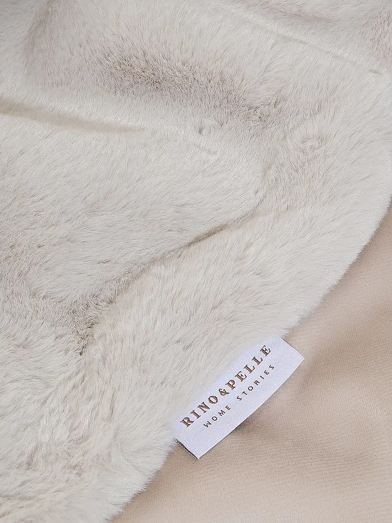 RINO&PELLE | Wohndecke KESLIN | creme