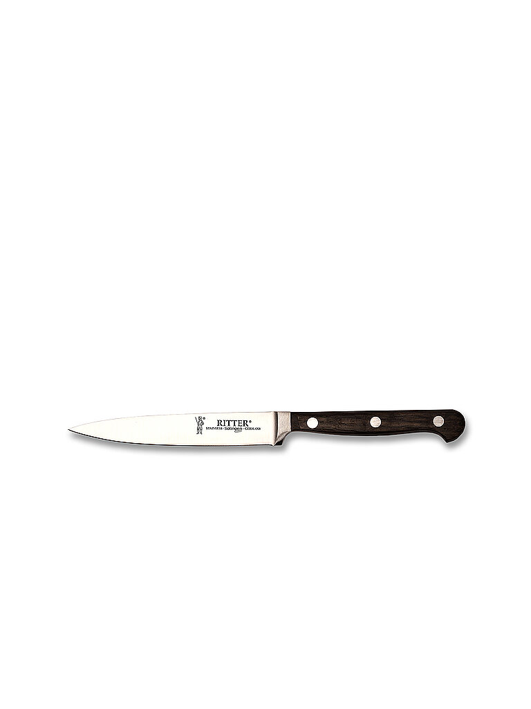 RITTER Couteau d'office 12cm CLASSIC OAK Chêne fumé marron