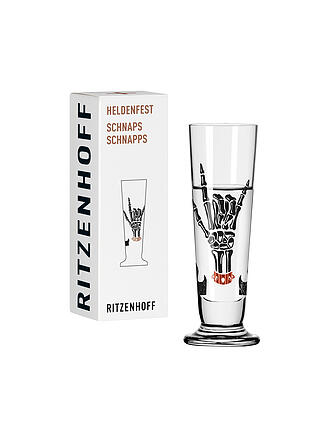 RITZENHOFF | Schnapsglas Heldenfest  #18 / 12 40ml Sprenger-Piper