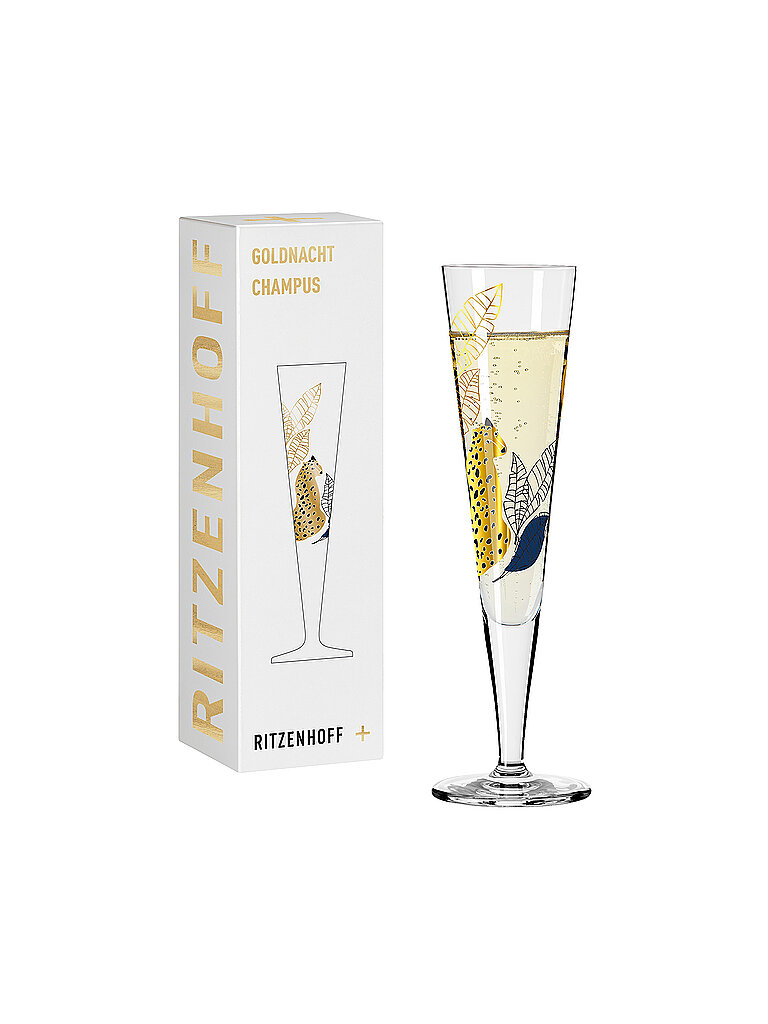 RITZENHOFF Champagnerglas Goldnacht Champus #33 Concetta Lorenzo 2023 gold