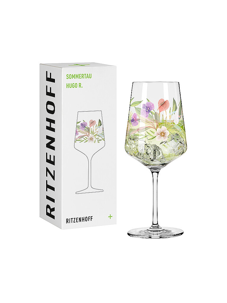 RITZENHOFF Sommertau Aperitifglas #18  Anna D' Andrea 2024 bunt