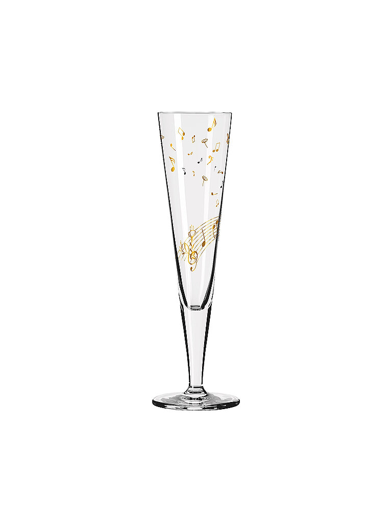 Champagnerglas 2er Set Goldnacht # 46/12 Theresa Kuhlmann gold baby
