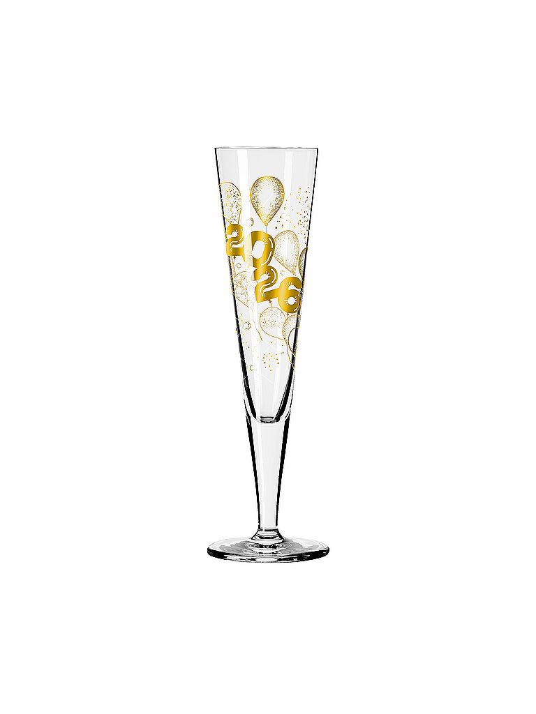 Champagneglas BRILLANTNACHT CHAMPUS 2026 /6 silber baby