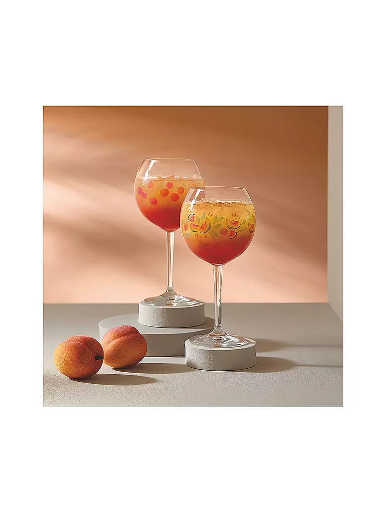 RITZENHOFF | Aperitifglas 2er Set SUMMER BREEZE F25 Orange | orange