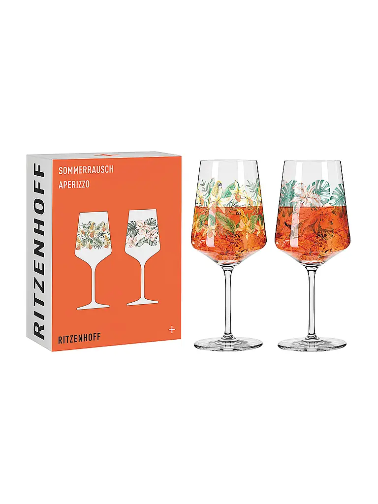 RITZENHOFF | Aperitifglas Set 2tlg. SOMMERRAUSCH APERIZZO Orange | 