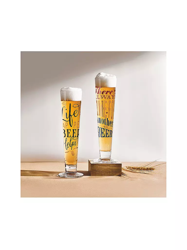 RITZENHOFF | Bierglas 2er Set HELDENFEST F25 Bunt | bunt