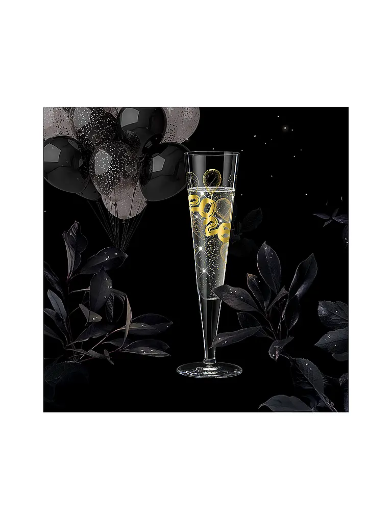 RITZENHOFF | Champagneglas BRILLANTNACHT CHAMPUS 2026 /6 | silber