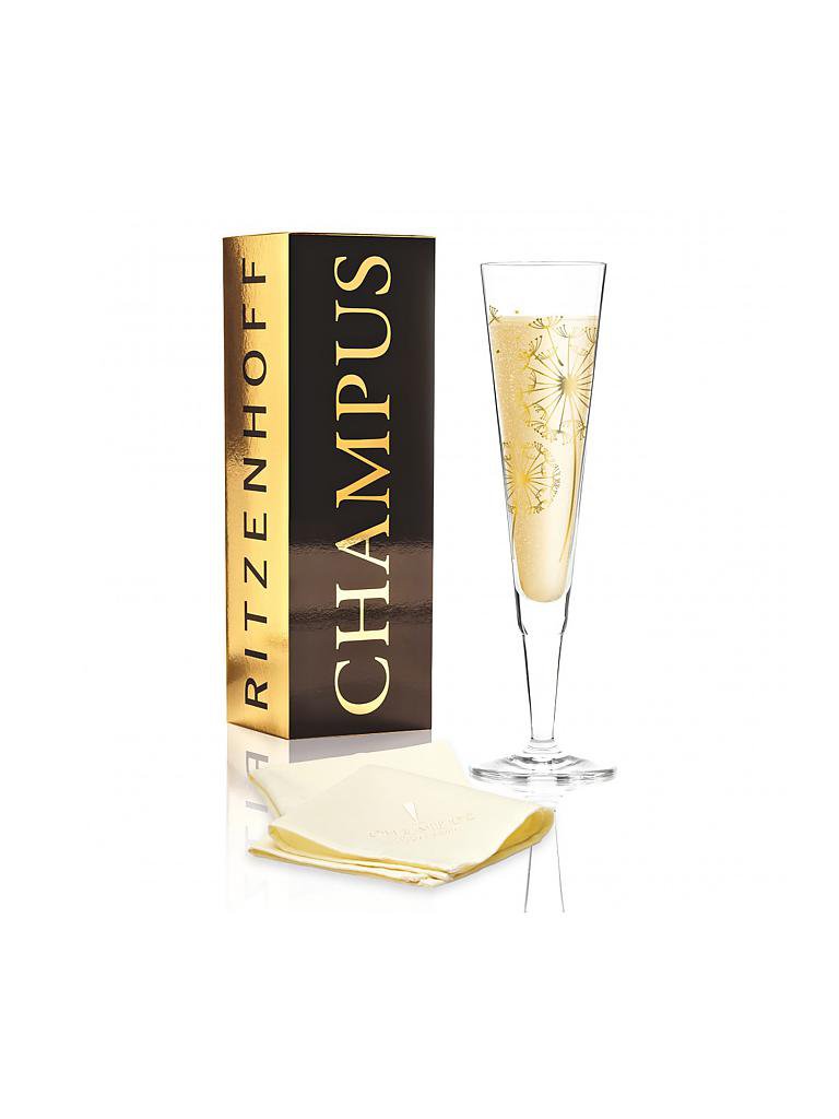 RITZENHOFF | Champagnerglas "Champus Design - Andrea Hilles" Frühjahr 2018 1070255 | gold