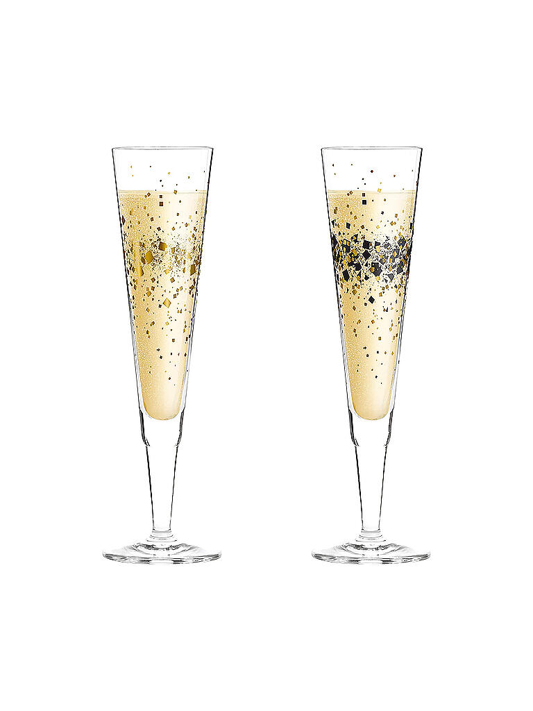 RITZENHOFF | Champagnerglas 2er Set Champus Ramona Rosary 2020 | transparent