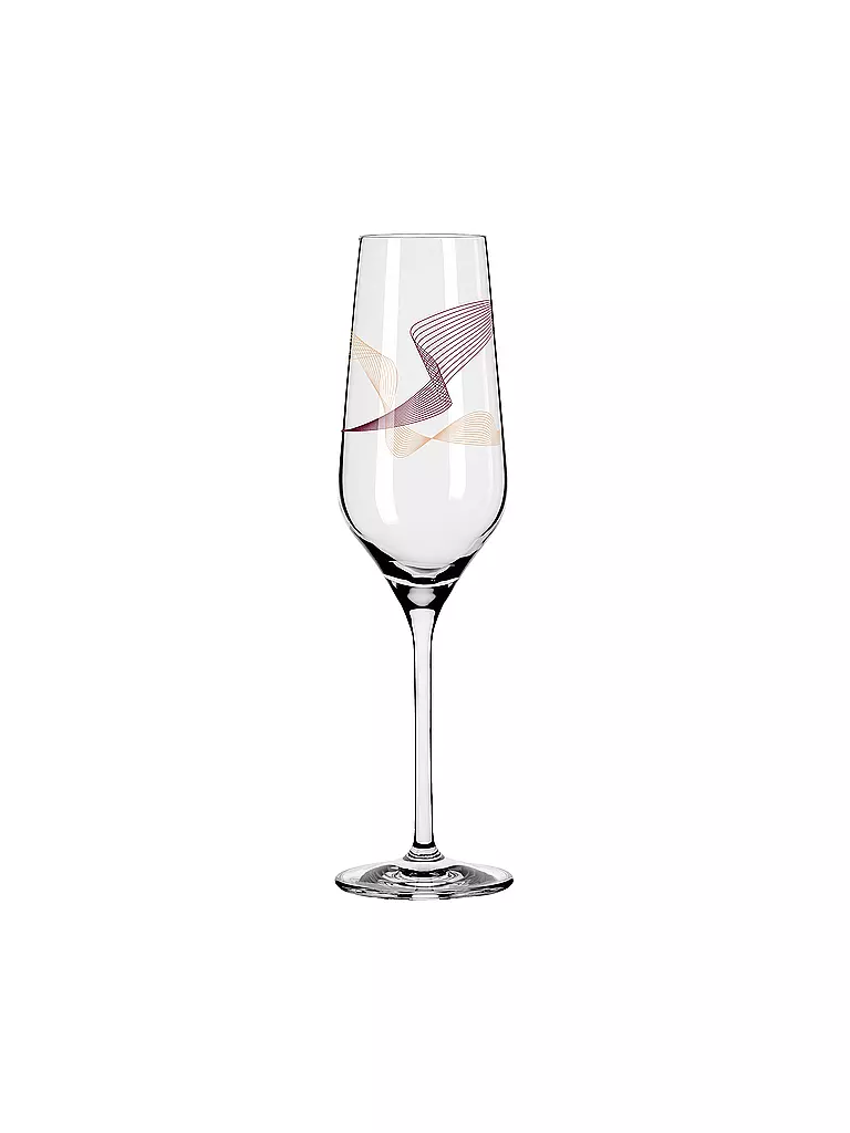 RITZENHOFF | Champagnerglas 2er Set Kristallwind Romi Bohnenberg 2021 | rosa