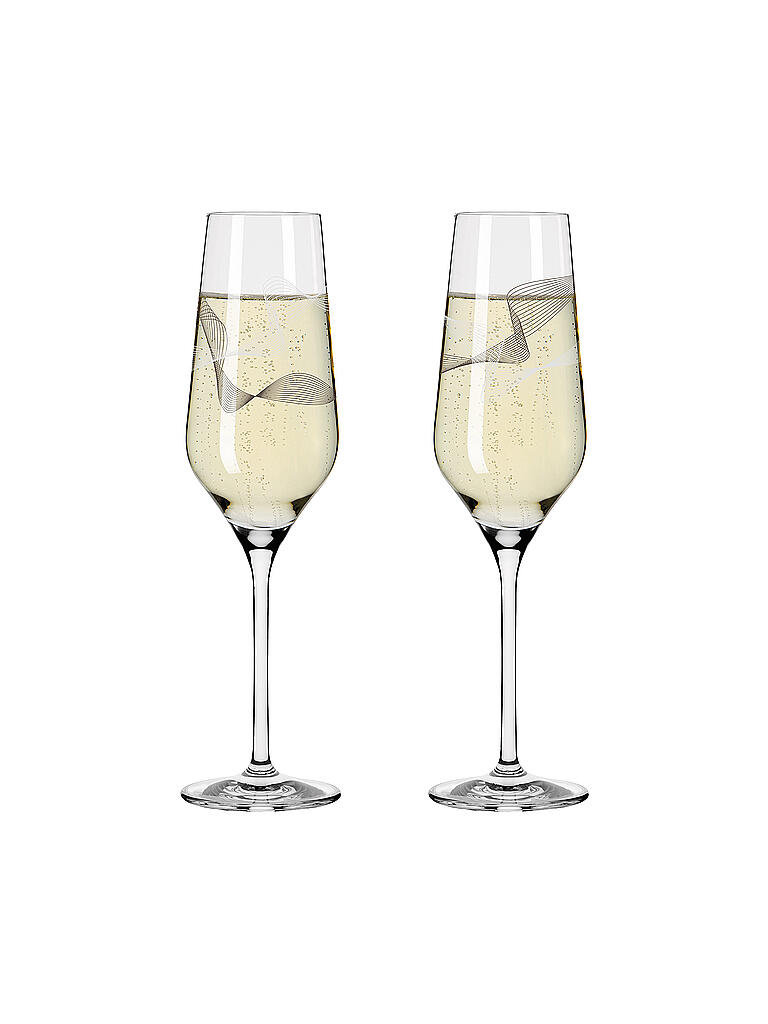 RITZENHOFF Bicchiere Da Champagne Kristallwind - Set Da 2 Pezzi, 250ml, Design Pesca E Lavanda - Foto 14