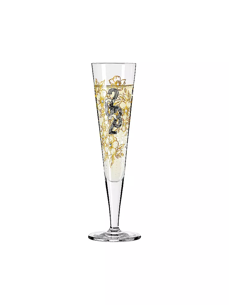 RITZENHOFF | Champagnerglas Brillantnacht 2023 Celebration | gold