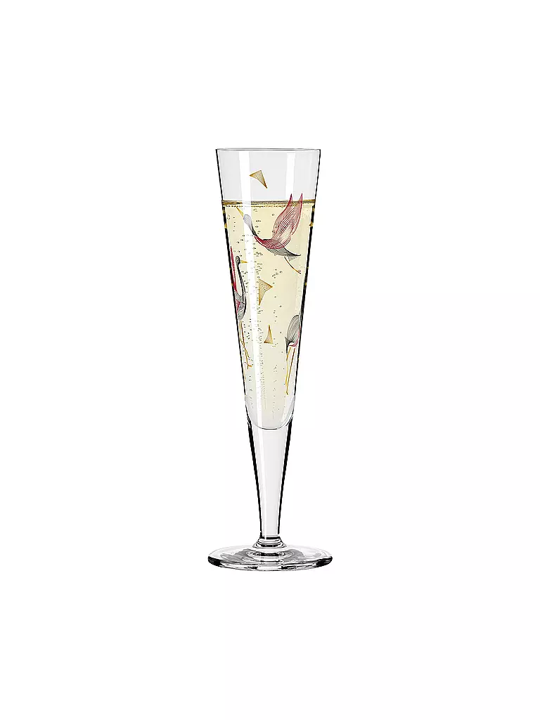 RITZENHOFF | Champagnerglas Goldnacht Champus #15 Christine Kordes 2021  | gold