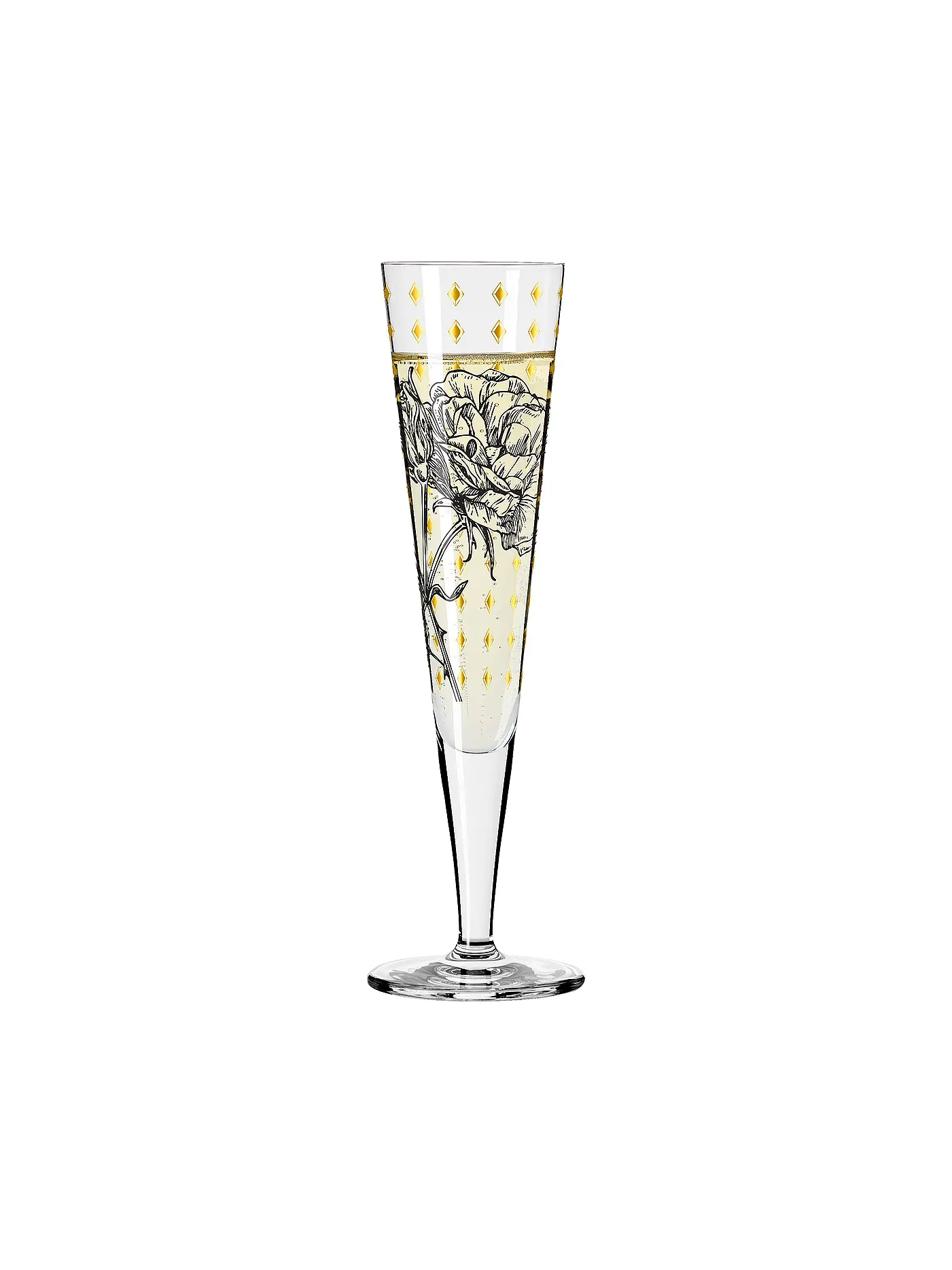 RITZENHOFF | Champagnerglas Goldnacht Champus #30 Lisa Hofgärtner 2023 | gold
