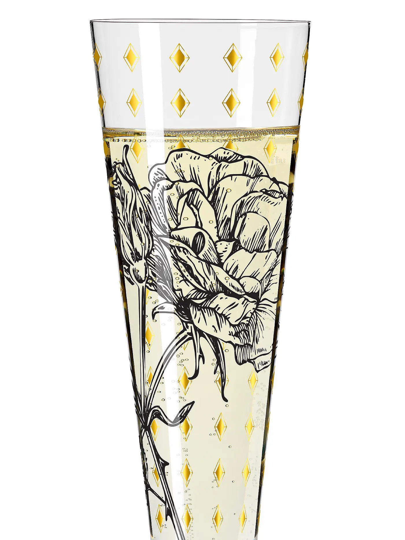 RITZENHOFF | Champagnerglas Goldnacht Champus #30 Lisa Hofgärtner 2023 | gold