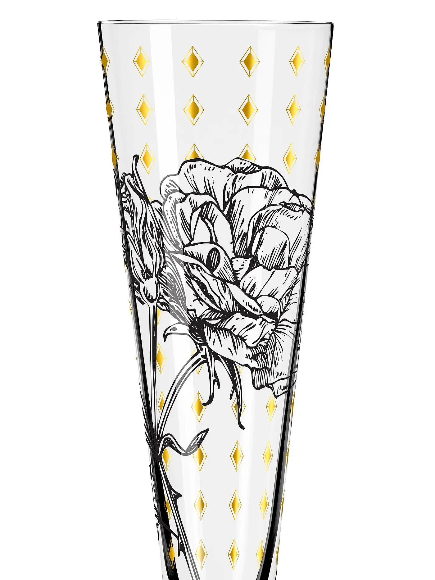RITZENHOFF | Champagnerglas Goldnacht Champus #30 Lisa Hofgärtner 2023 | gold