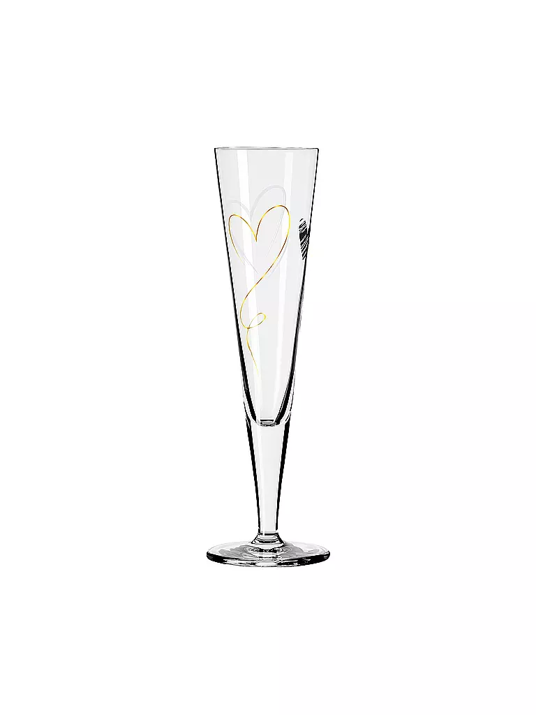 RITZENHOFF | Champagnerglas Goldnacht Champus #35 Christine Kordes 2023 | gold