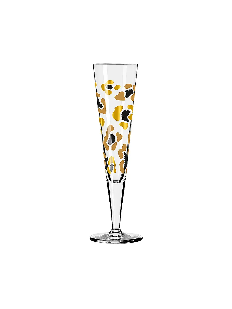 RITZENHOFF | Champagnerglas Goldnacht Champus 2er Set Duett Leo Gold | gold