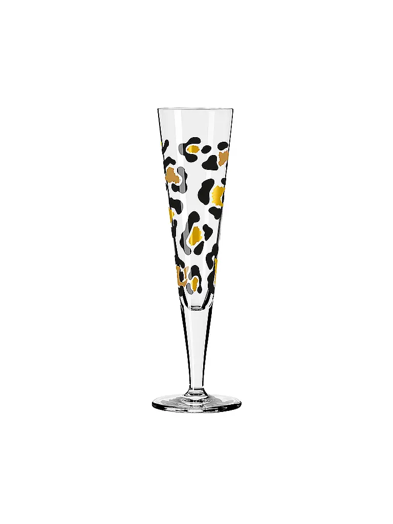 RITZENHOFF | Champagnerglas Goldnacht Champus 2er Set Duett Leo Gold | gold