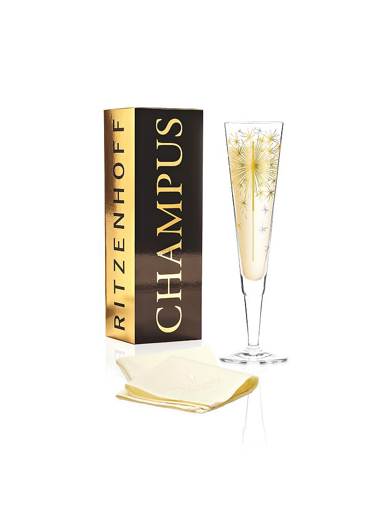 RITZENHOFF | Champus Champagnerglas (Petra Mohr - Frühjahr 2019) | gold