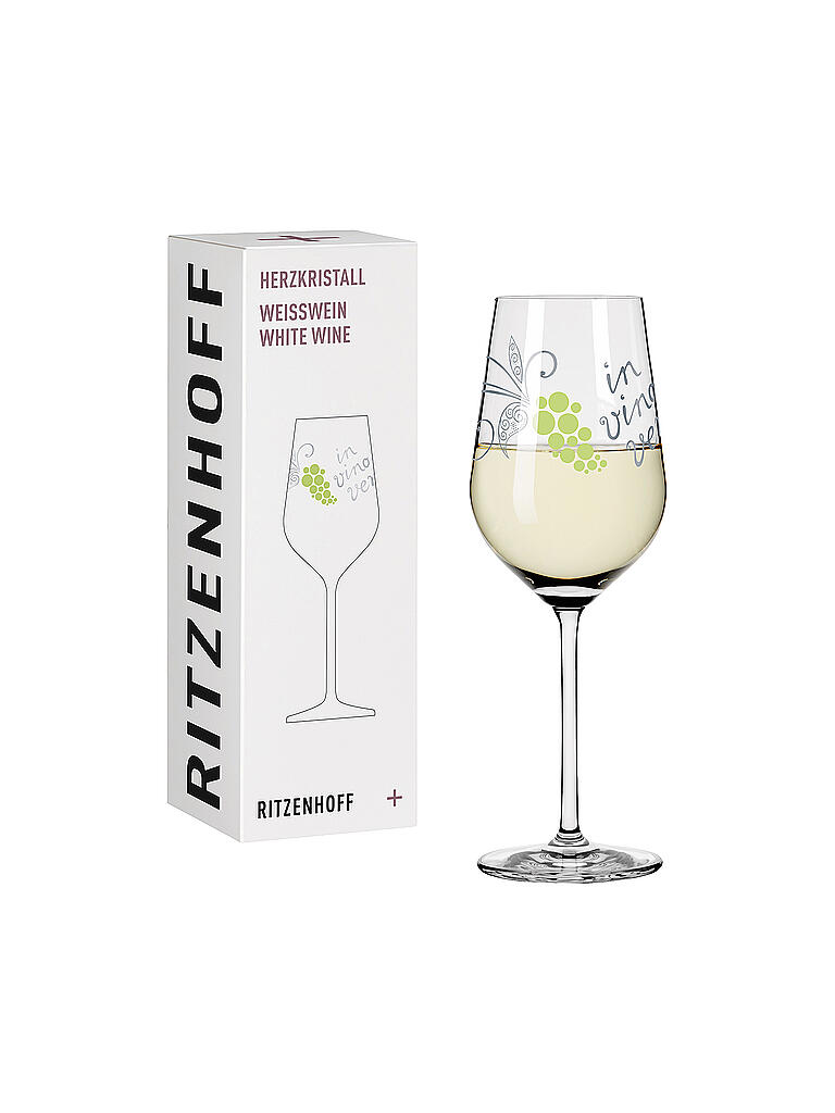 RITZENHOFF | Herzkristall Weissweinglas #2 Nicole Winter 2014 | weiß