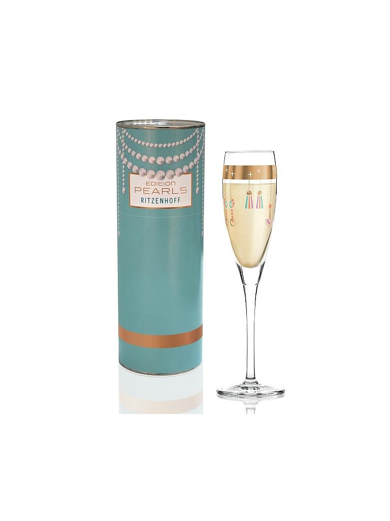 RITZENHOFF | Pearls Edition Proseccoglas von Willian Farais (Herbst 2019) | bunt