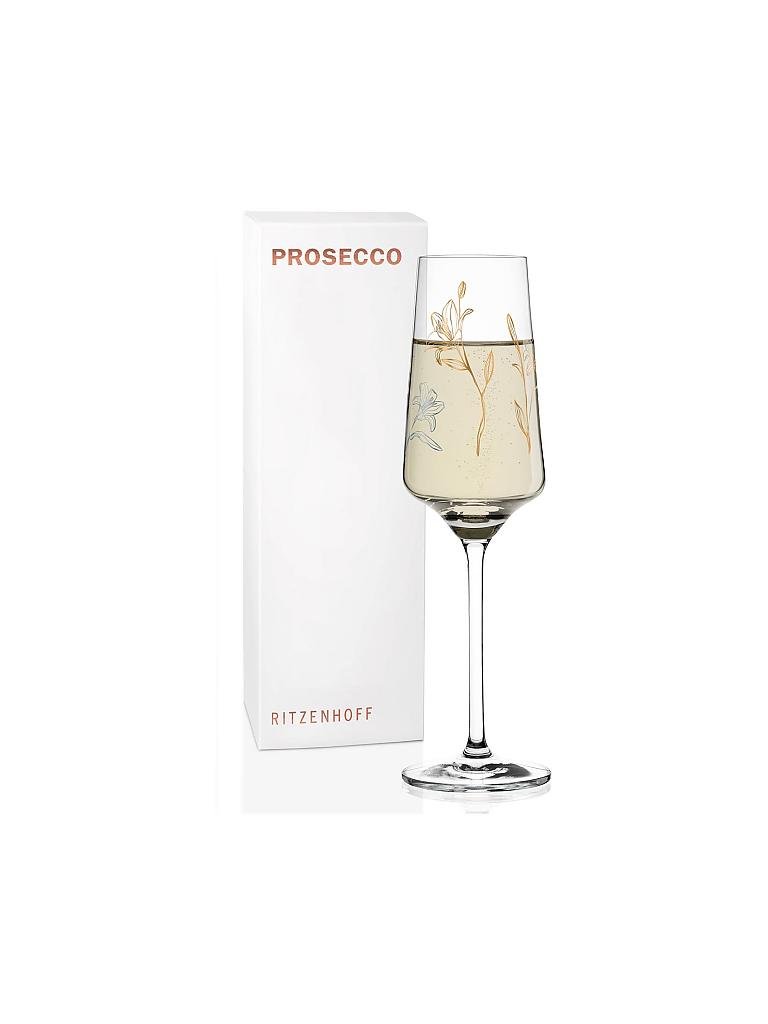 RITZENHOFF | Prosecco Proseccoglas von Marvin Benzoni (Fleur de Lis) | gold