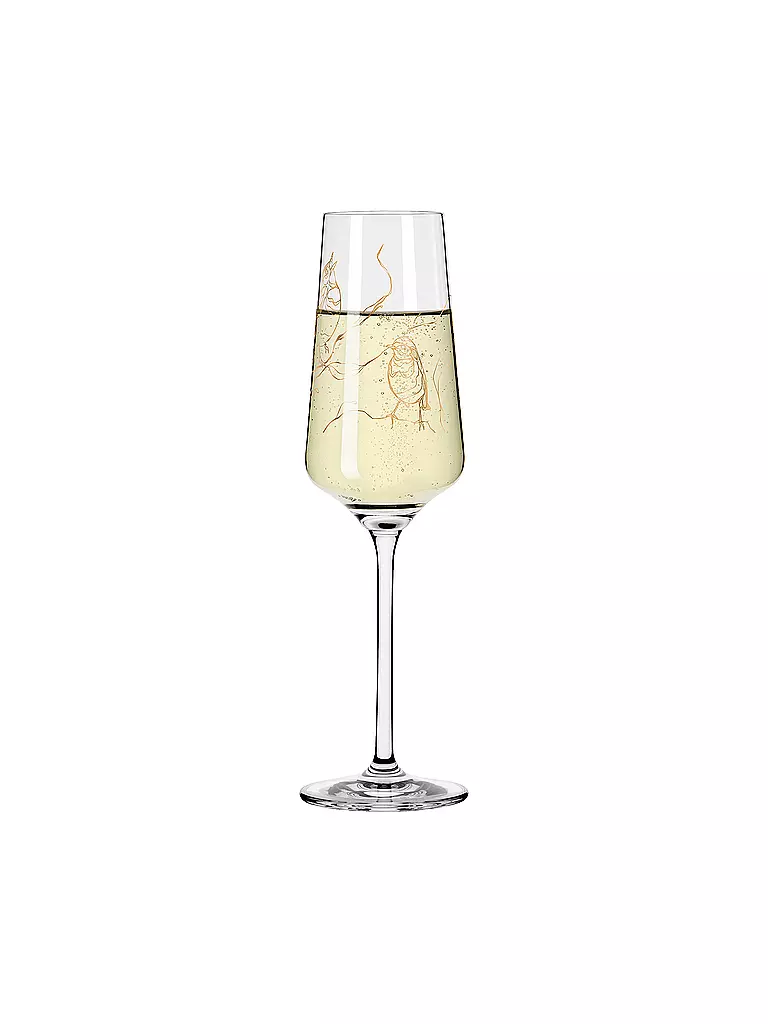 RITZENHOFF | Sektglas - Proseccoglas Rosehauch #1 Marvin Benzoni 2020 | gold