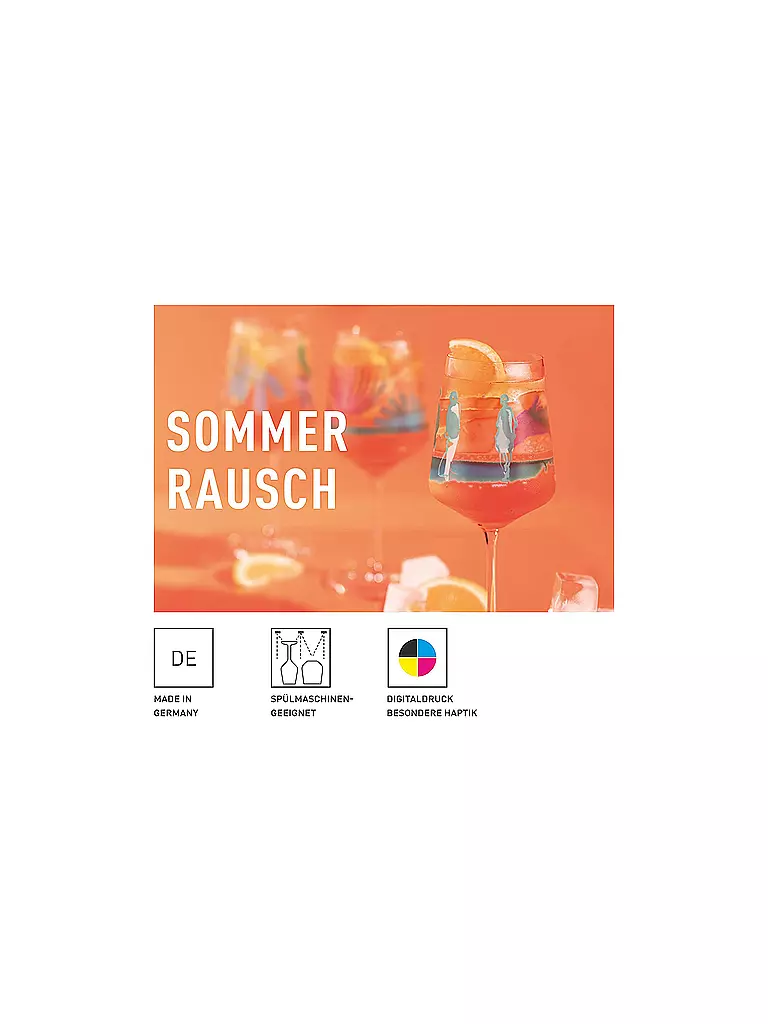 RITZENHOFF | Sommerrausch Aperitifglas 2022 #12  | bunt
