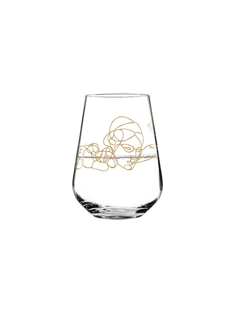 RITZENHOFF | Wasserglas-Set von Burkhard Neie (Dionysos & Pan / Zeus & Semele) | gold