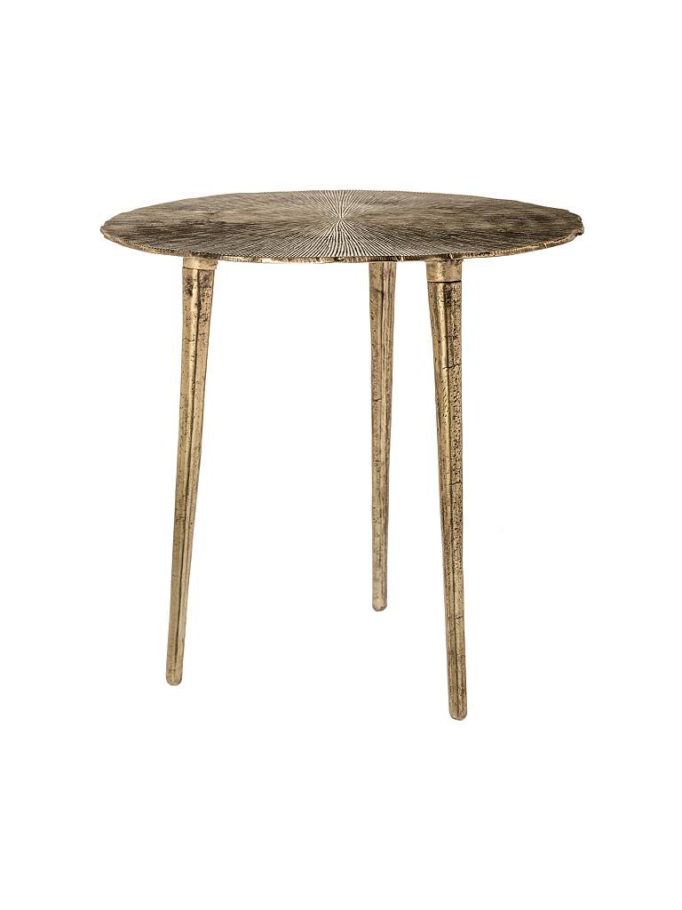 RIVERDALE | Beistelltisch "Phyllon" 50cm | gold