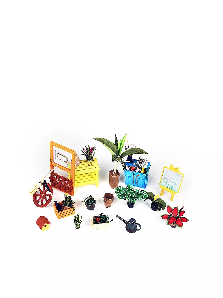 ROBOTIME | 3D Konstruktion - Cathy's Flower House DG104 Greenhouse Miniature | keine Farbe