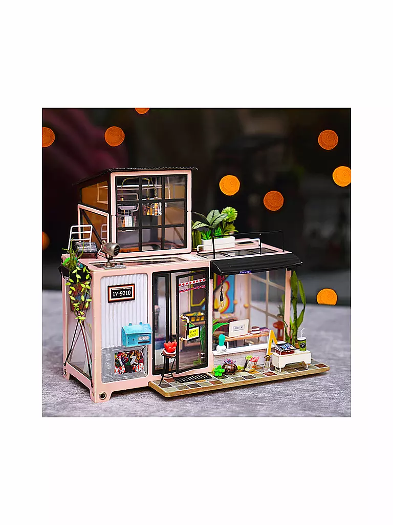 ROBOTIME | 3D Konstruktion - Kevin's Studio DG13 DIY Miniature Dollhouse Music Studio | keine Farbe