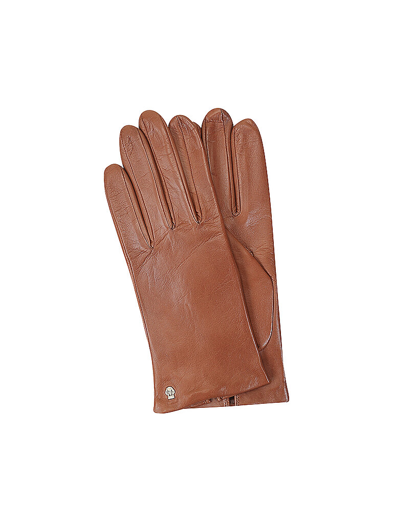 Lederhandschuhe braun 8,5 damen