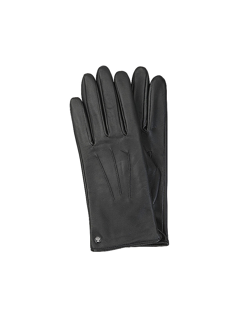 Lederhandschuhe schwarz 8,5 damen