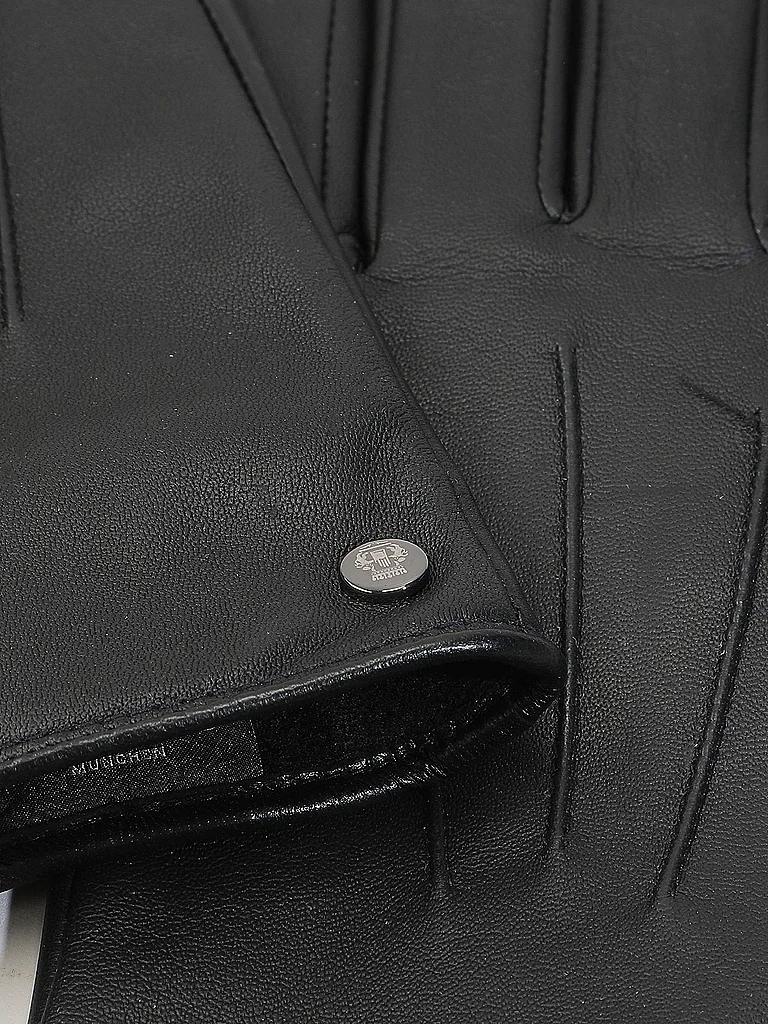 ROECKL Gants en cuir noir | 7,5
