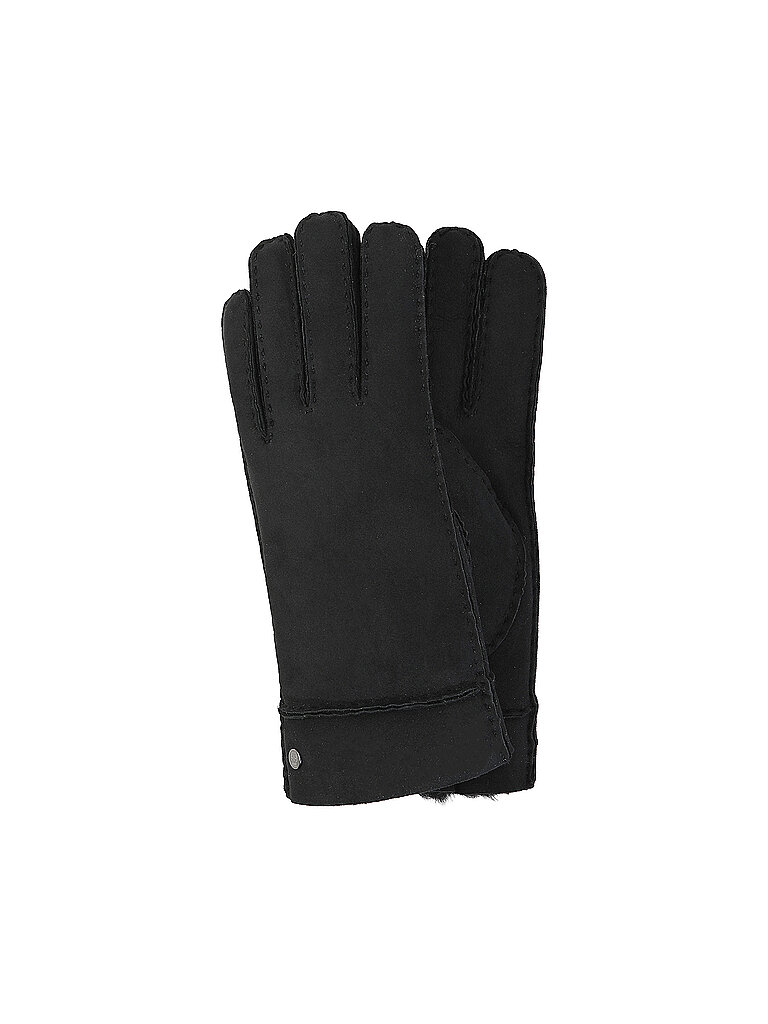 Lederhandschuhe schwarz 8,5 damen
