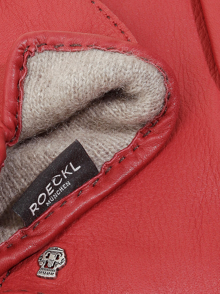 ROECKL | Lederhandschuhe Vancouver | rot