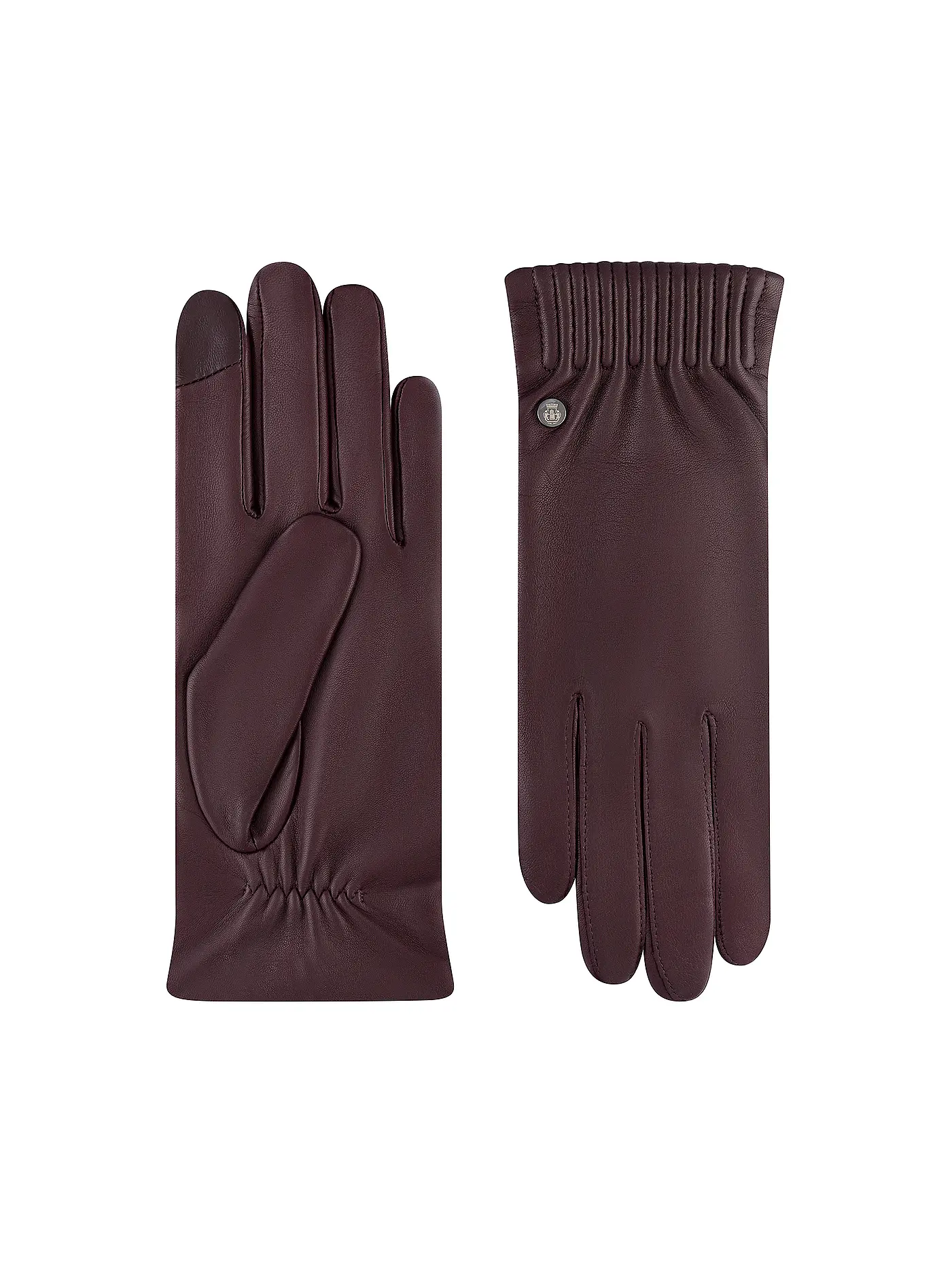 ROECKL | Lederhandschuhe | dunkelrot