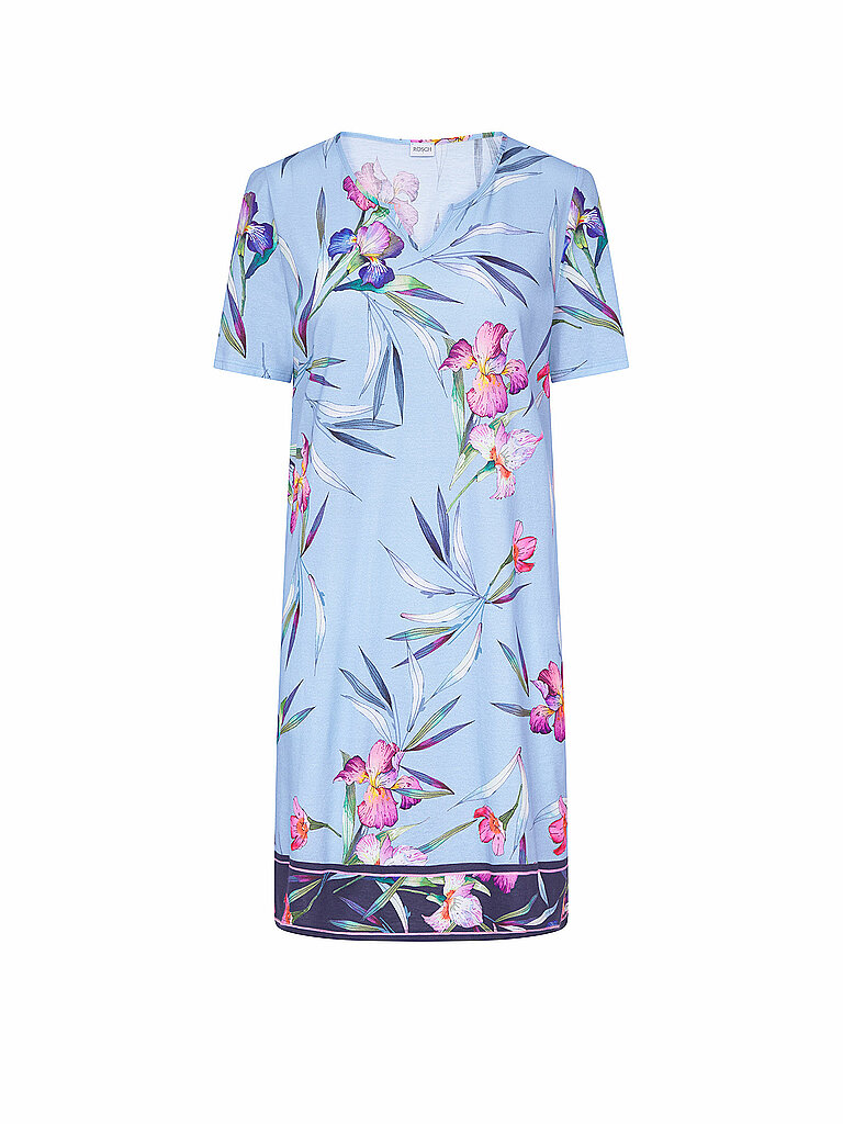Sleepshirt - Nachthemd hellblau 38 damen