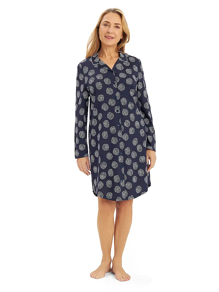ROESCH | Nachthemd - Sleepshirt  | dunkelblau
