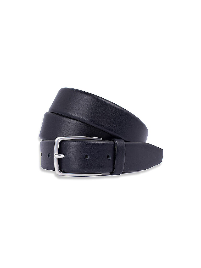 Ledergürtel dunkelblau 120 herren