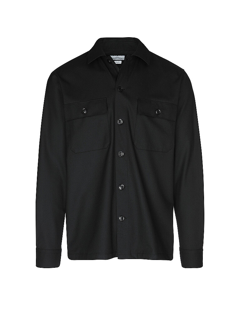ROY ROBSON Overshirt  schwarz | S
