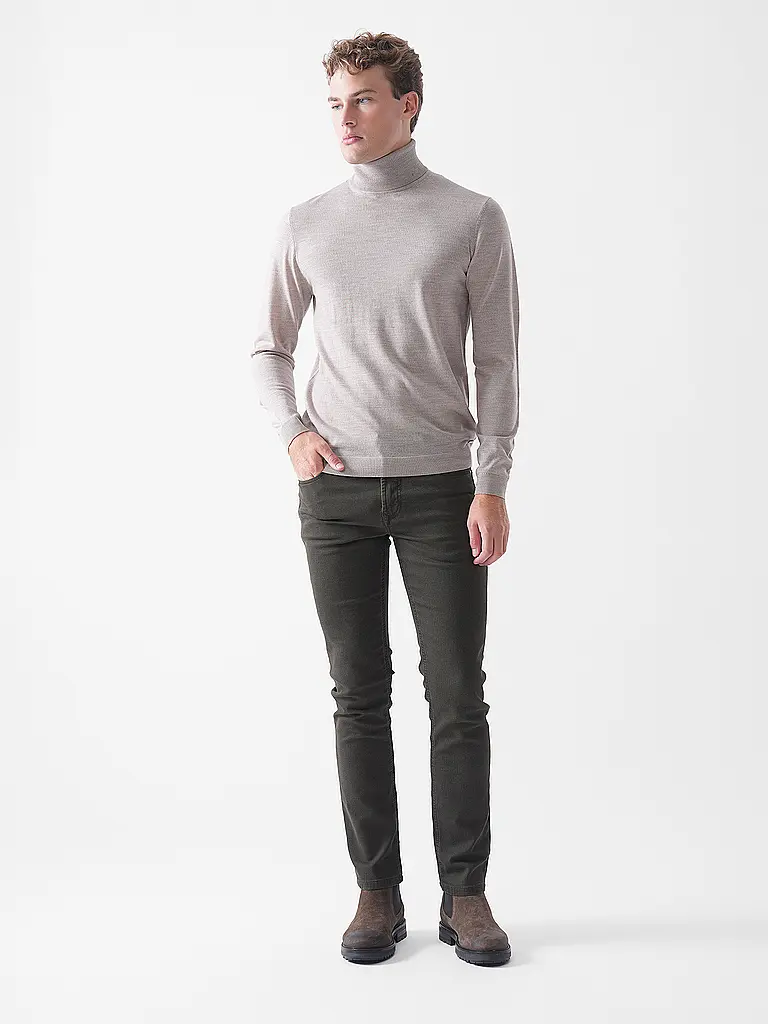 ROY ROBSON | Rollkragenpullover  | beige