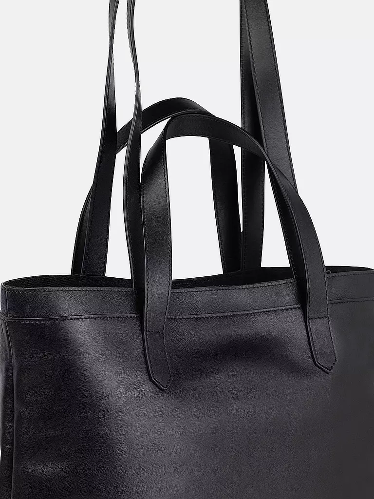 ROYAL REPUBLIQ | Ledertasche - Shopper  REFLECTION | schwarz