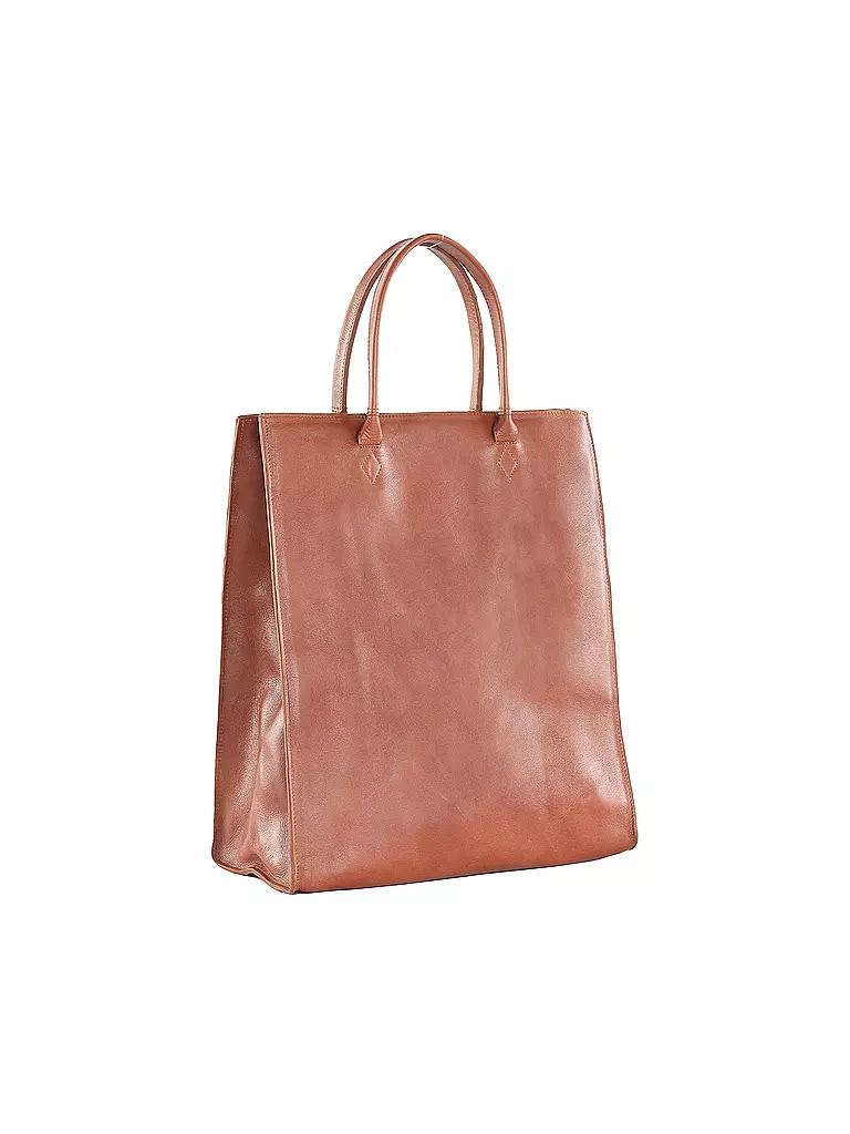 ROYAL REPUBLIQ | Ledertasche - Tote Bag MEL | braun